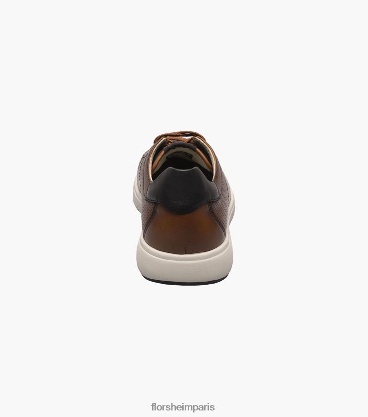 heist 2 baskets à lacets Florsheim Hommes TBZJJL25 chaussure Cognac