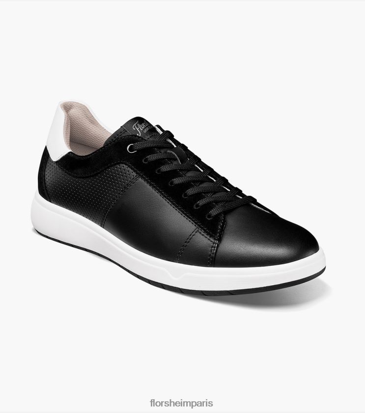heist 2 baskets à lacets Florsheim Hommes TBZJJL26 chaussure noir