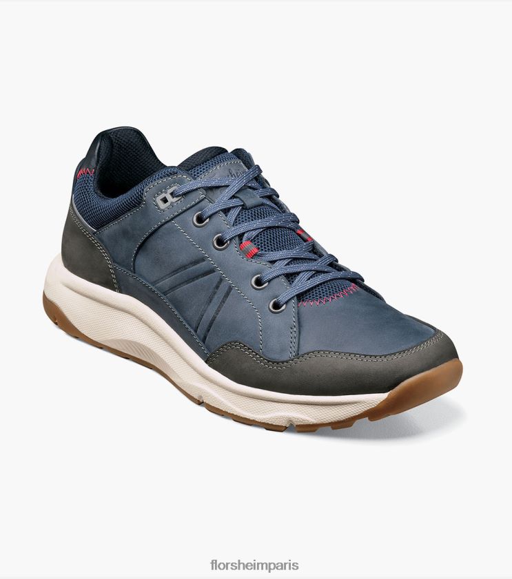 sneaker à lacets à bout mocassin bande de roulement lite 1 Florsheim Hommes TBZJJL309 chaussure marine