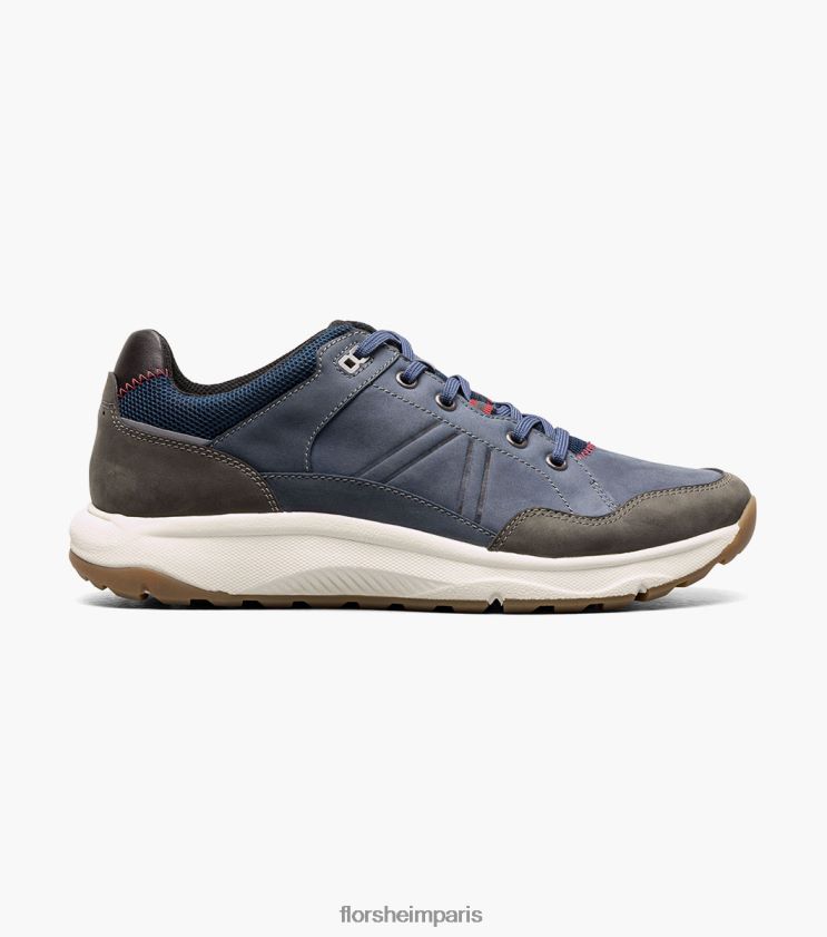sneaker à lacets à bout mocassin bande de roulement lite 1 Florsheim Hommes TBZJJL309 chaussure marine