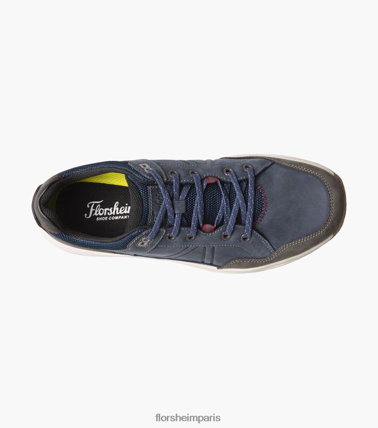 sneaker à lacets à bout mocassin bande de roulement lite 1 Florsheim Hommes TBZJJL309 chaussure marine