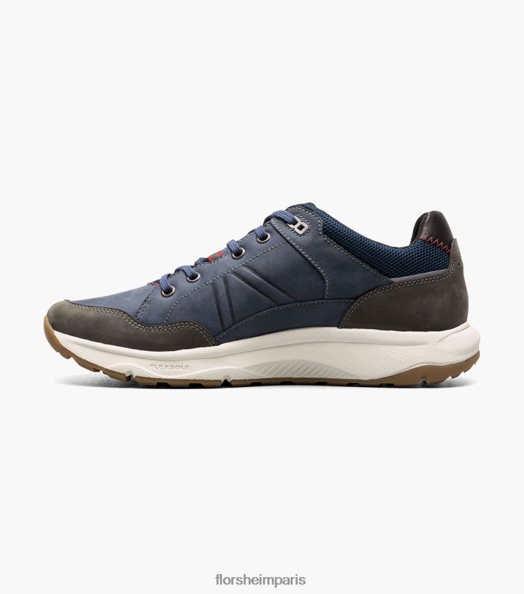 sneaker à lacets à bout mocassin bande de roulement lite 1 Florsheim Hommes TBZJJL309 chaussure marine