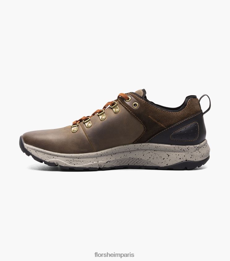 sneaker à lacets à bout uni bande de roulement lite 1 Florsheim Hommes TBZJJL314 chaussure ch marron