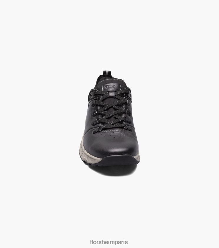 sneaker à lacets à bout uni bande de roulement lite 1 Florsheim Hommes TBZJJL315 chaussure noir dégringolé