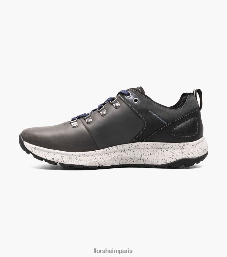 sneaker à lacets à bout uni bande de roulement lite 1 Florsheim Hommes TBZJJL316 chaussure gris