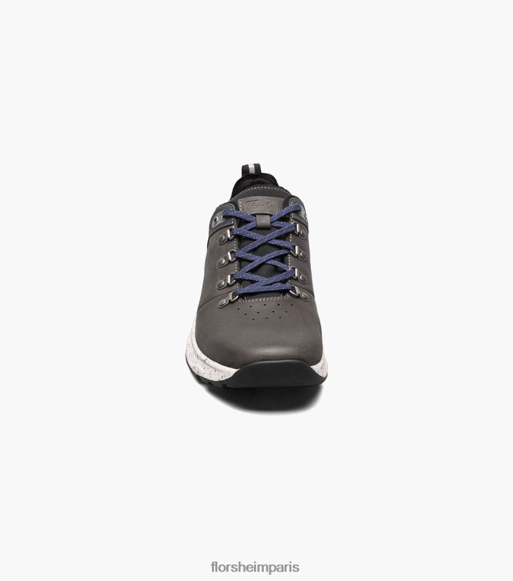 sneaker à lacets à bout uni bande de roulement lite 1 Florsheim Hommes TBZJJL316 chaussure gris