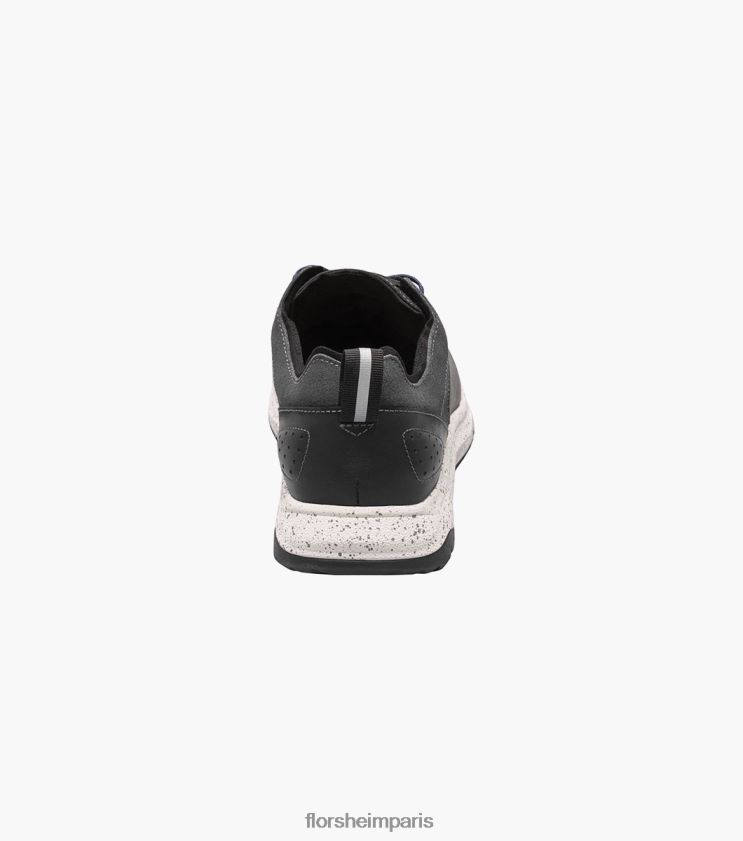 sneaker à lacets à bout uni bande de roulement lite 1 Florsheim Hommes TBZJJL316 chaussure gris