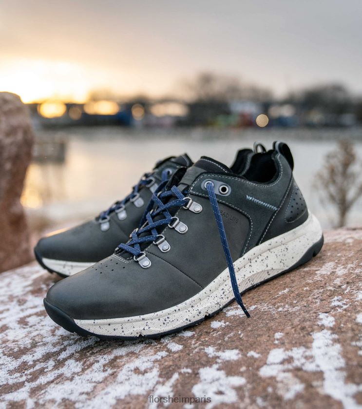 sneaker à lacets à bout uni bande de roulement lite 1 Florsheim Hommes TBZJJL316 chaussure gris