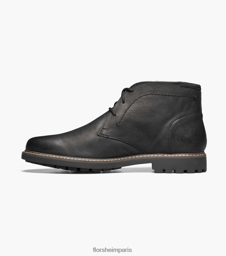 botte chukka à bout uni Florsheim Hommes TBZJJL249 chaussure nubuck noir