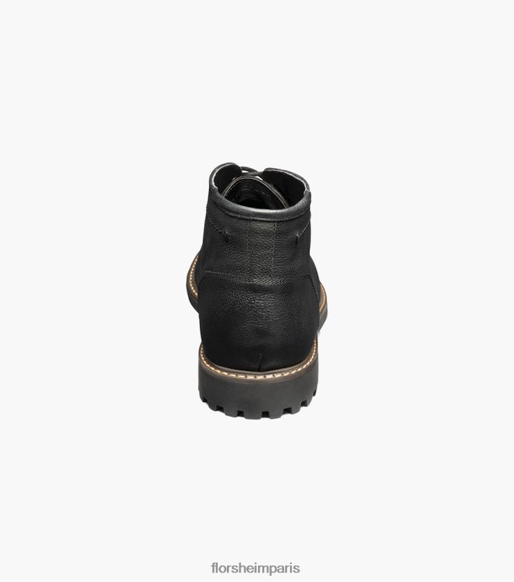 botte chukka à bout uni Florsheim Hommes TBZJJL249 chaussure nubuck noir