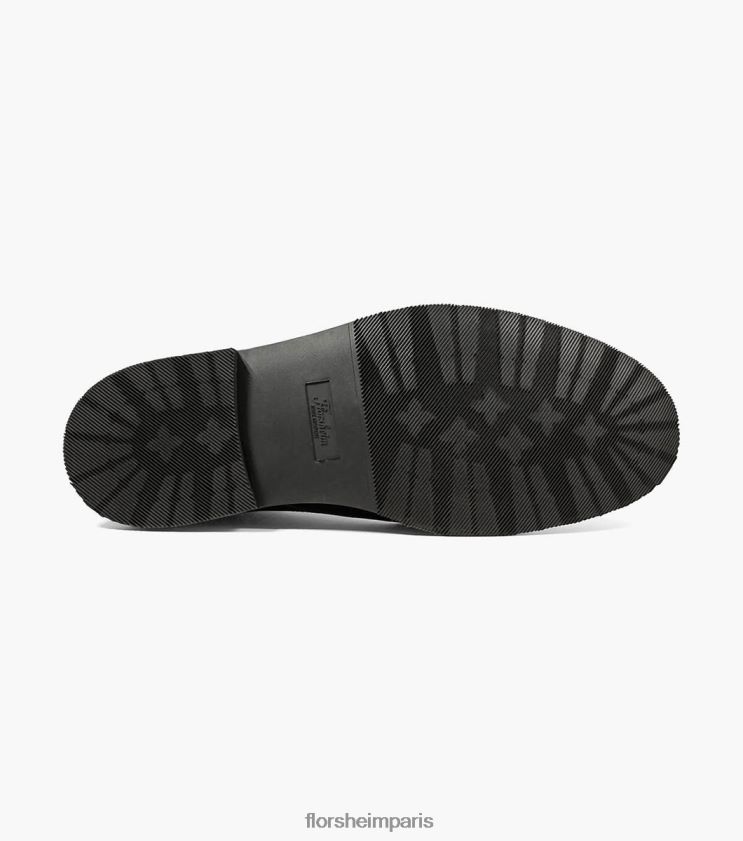 botte chukka à bout uni fonderie Florsheim Hommes TBZJJL390 chaussure noir