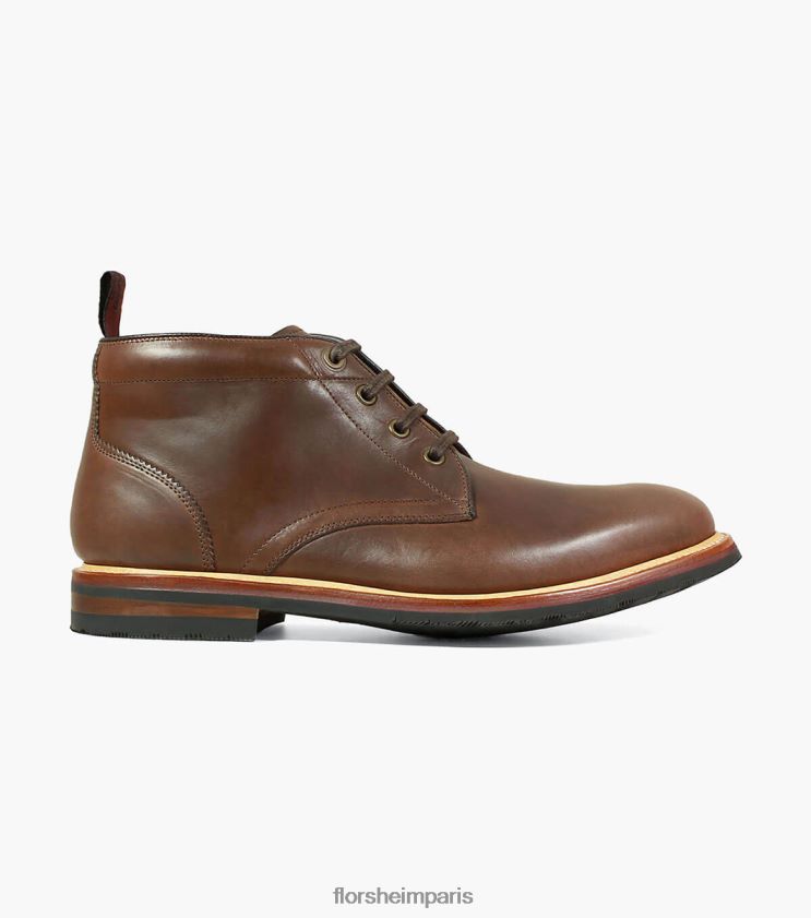 botte chukka à bout uni fonderie Florsheim Hommes TBZJJL391 chaussure brun