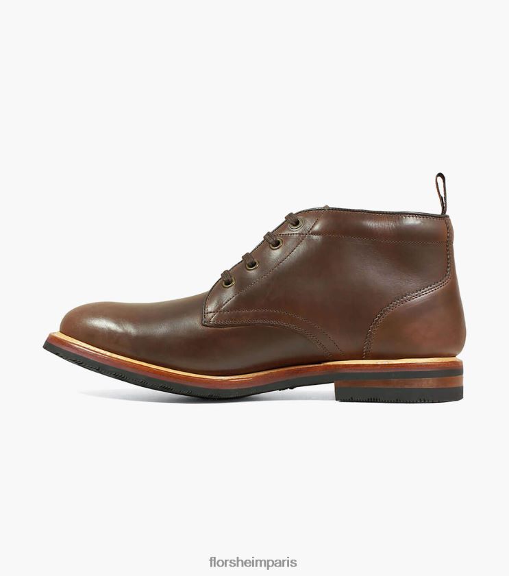 botte chukka à bout uni fonderie Florsheim Hommes TBZJJL391 chaussure brun
