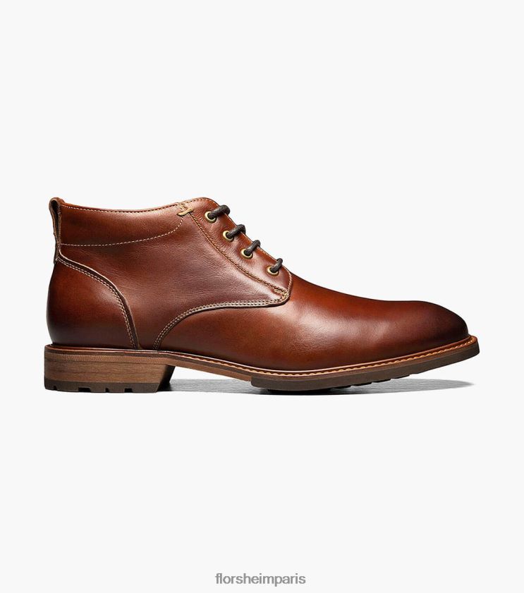 botte chukka à bout uni lodge Florsheim Hommes TBZJJL219 chaussure châtaigne