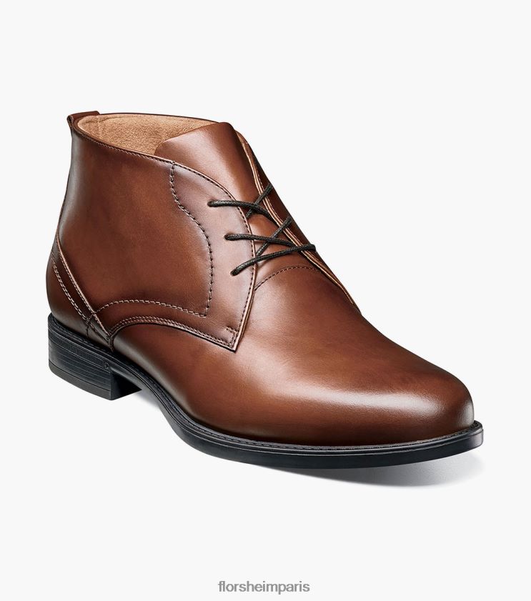 botte chukka à bout uni medfield Florsheim Hommes TBZJJL288 chaussure Cognac