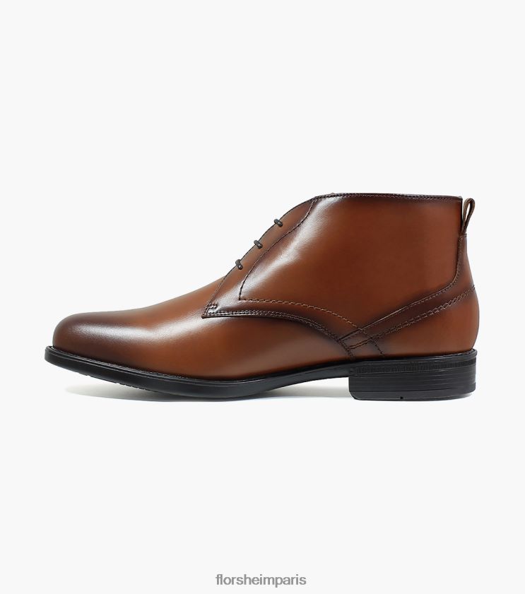 botte chukka à bout uni medfield Florsheim Hommes TBZJJL288 chaussure Cognac