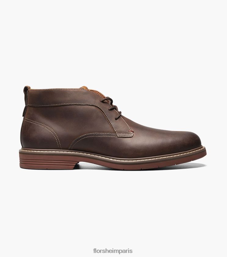 botte chukka à bout uni norwalk Florsheim Hommes TBZJJL76 chaussure ch marron