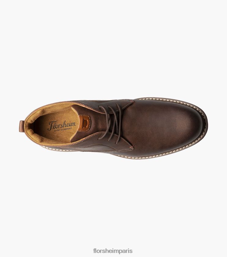 botte chukka à bout uni norwalk Florsheim Hommes TBZJJL76 chaussure ch marron
