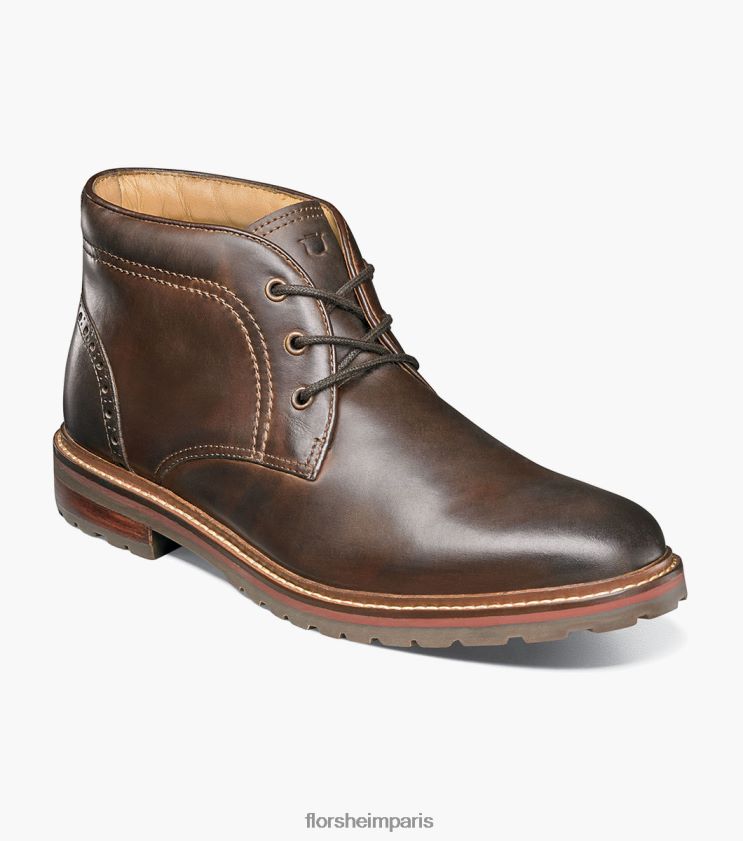 botte chukka fendue à bout uni Florsheim Hommes TBZJJL292 chaussure ch marron