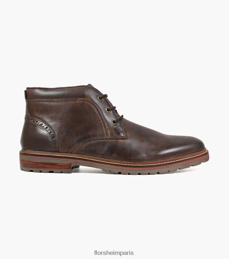 botte chukka fendue à bout uni Florsheim Hommes TBZJJL292 chaussure ch marron