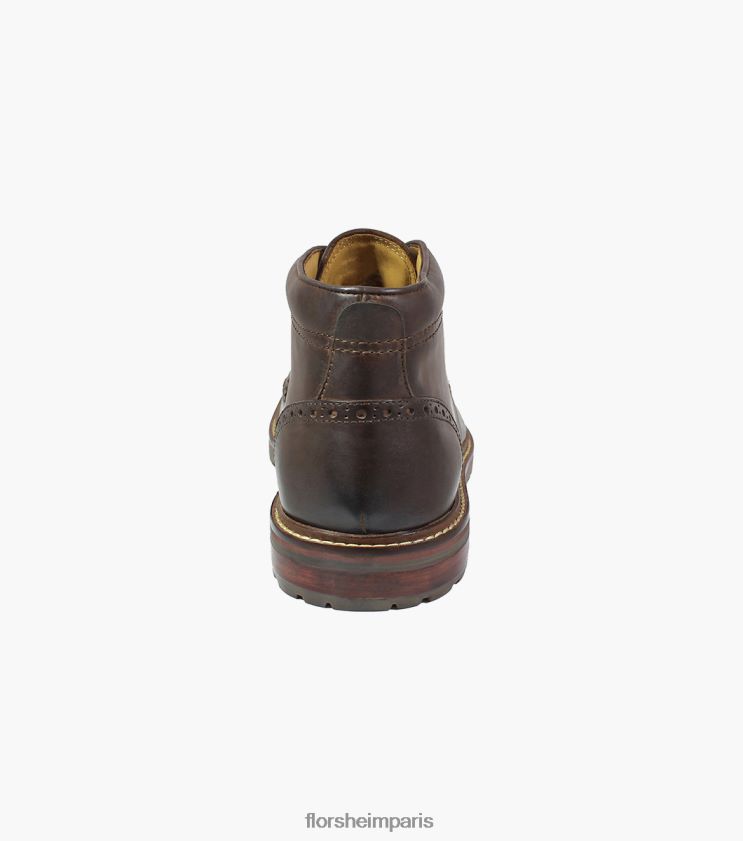 botte chukka fendue à bout uni Florsheim Hommes TBZJJL292 chaussure ch marron