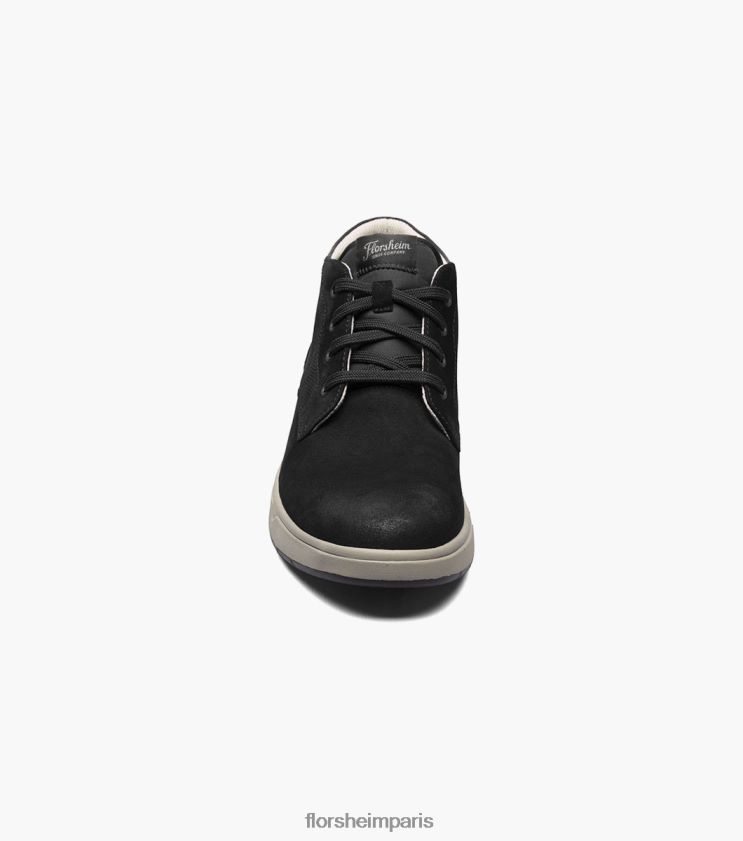 botte chukka heist 2 à bout uni Florsheim Hommes TBZJJL30 chaussure nubuck noir