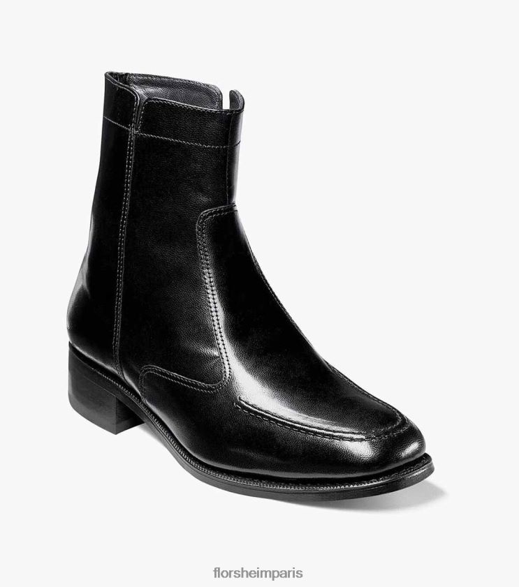 botte à glissière à bout mocassin essex Florsheim Hommes TBZJJL261 chaussure noir