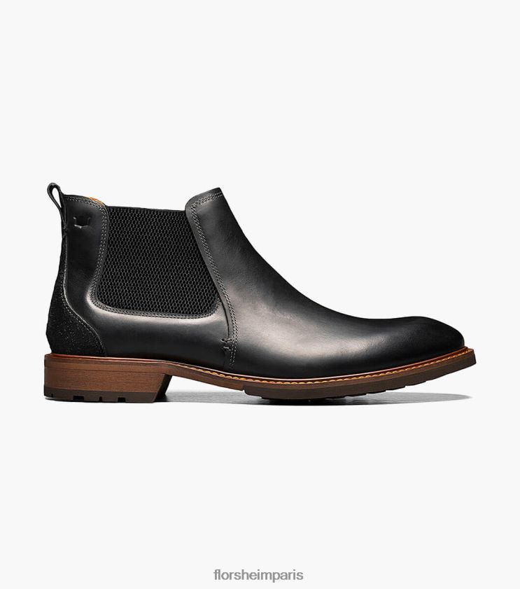 botte gore à bout uni chalet Florsheim Hommes TBZJJL244 chaussure ch noir
