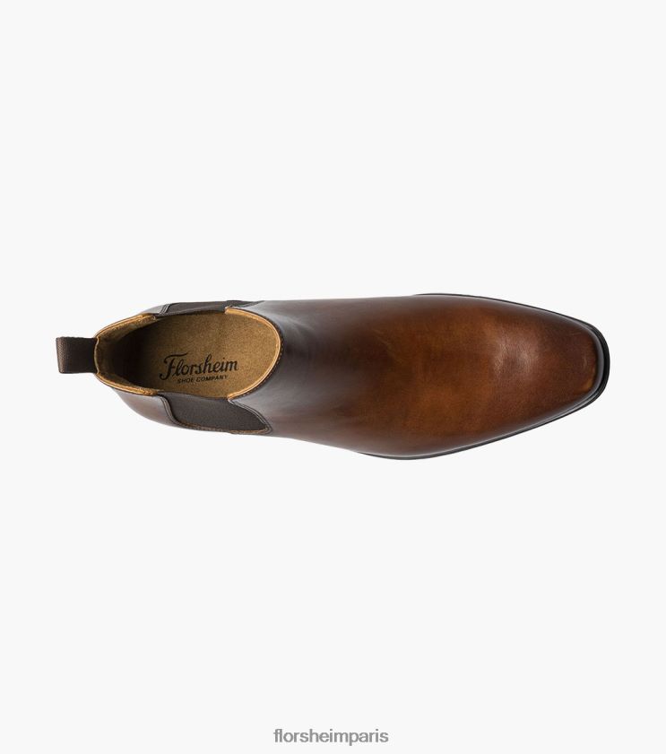botte gore à bout uni jackson Florsheim Hommes TBZJJL156 chaussure Cognac