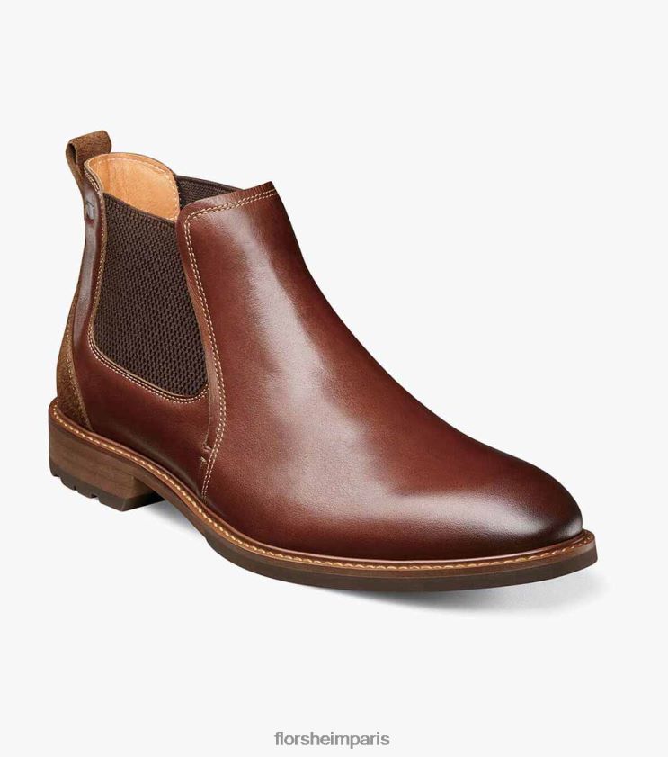 botte gore à bout uni lodge Florsheim Hommes TBZJJL223 chaussure châtaigne