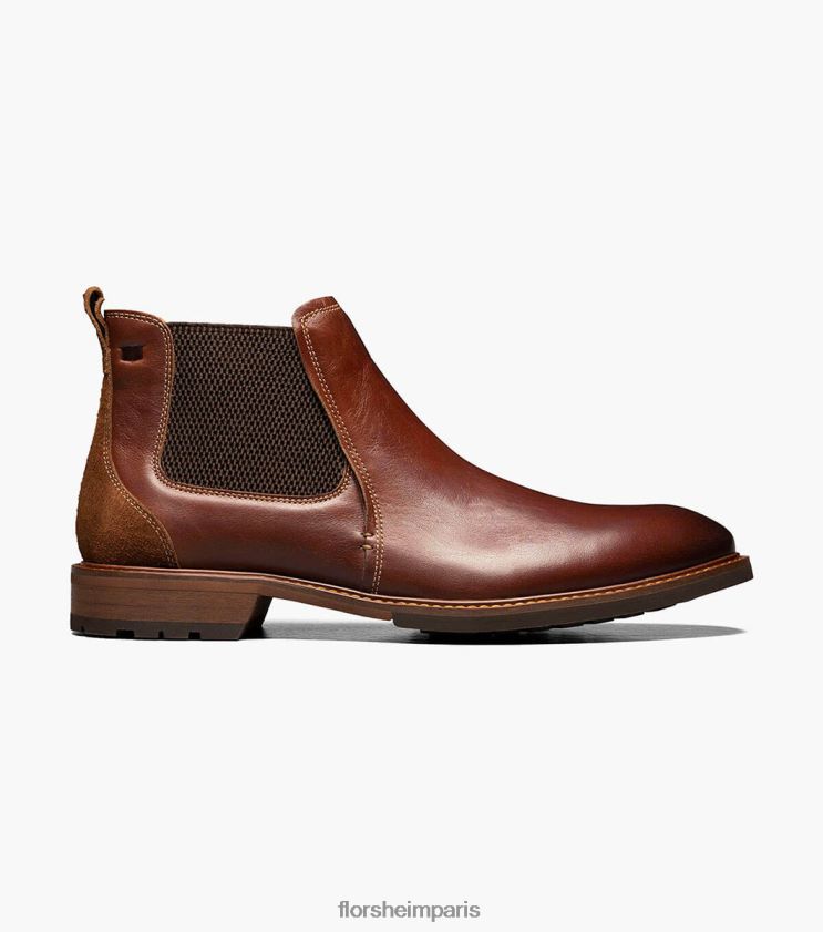 botte gore à bout uni lodge Florsheim Hommes TBZJJL223 chaussure châtaigne