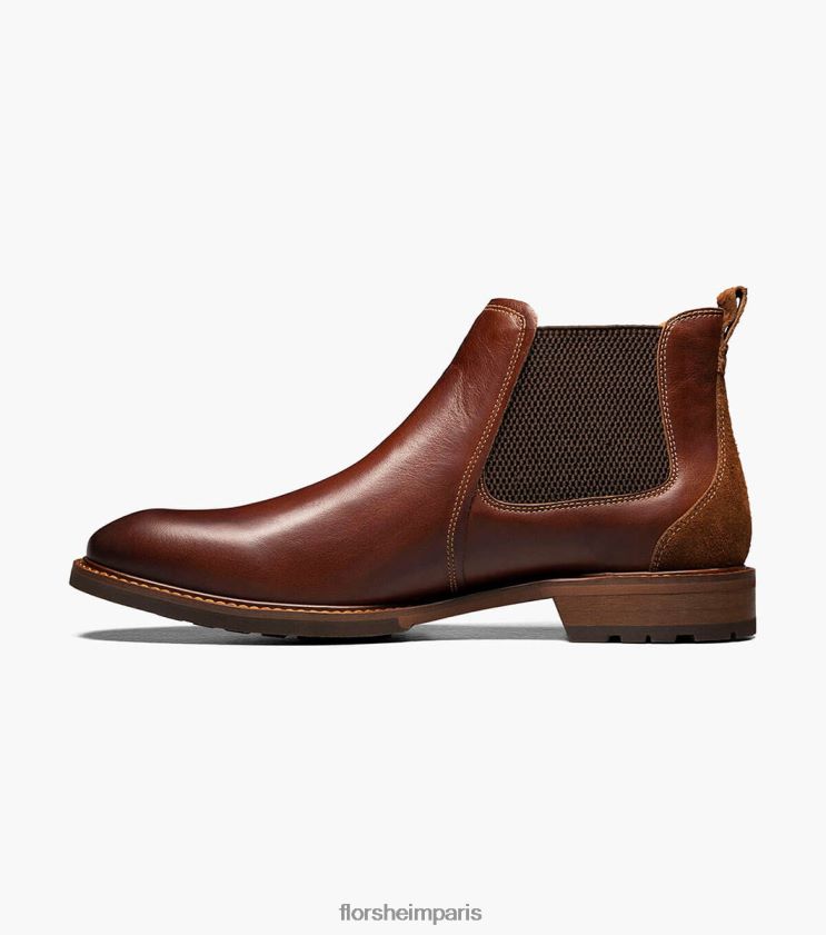 botte gore à bout uni lodge Florsheim Hommes TBZJJL223 chaussure châtaigne