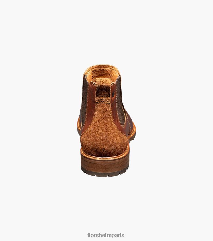 botte gore à bout uni lodge Florsheim Hommes TBZJJL223 chaussure châtaigne