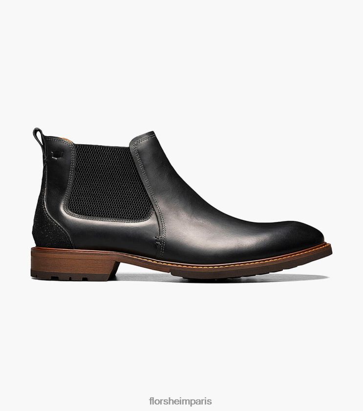 botte gore à bout uni lodge Florsheim Hommes TBZJJL224 chaussure ch noir
