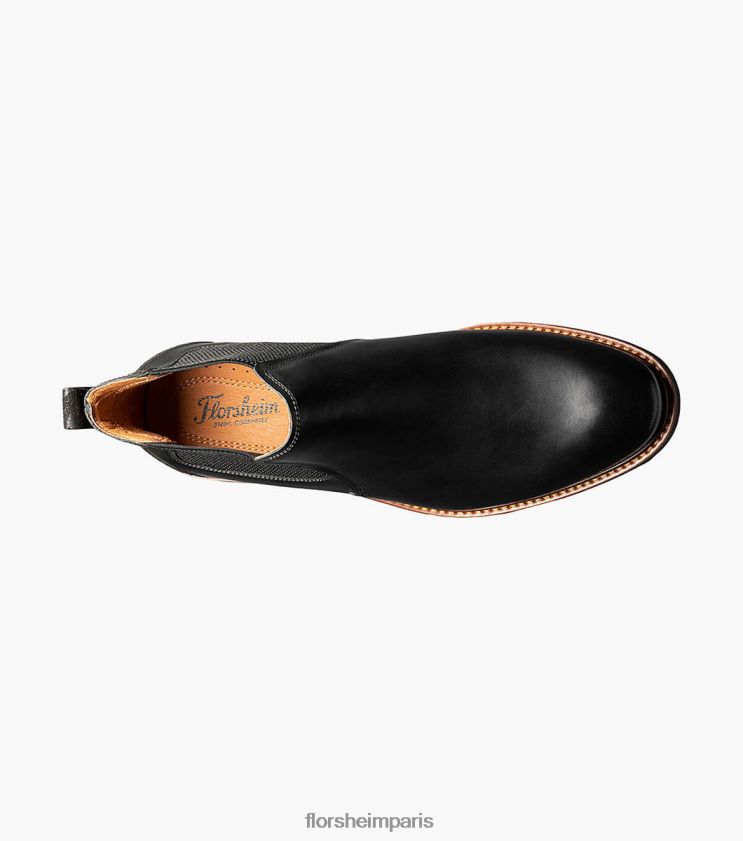 botte gore à bout uni lodge Florsheim Hommes TBZJJL224 chaussure ch noir