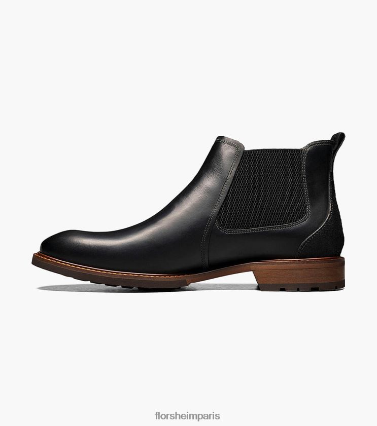 botte gore à bout uni lodge Florsheim Hommes TBZJJL224 chaussure ch noir