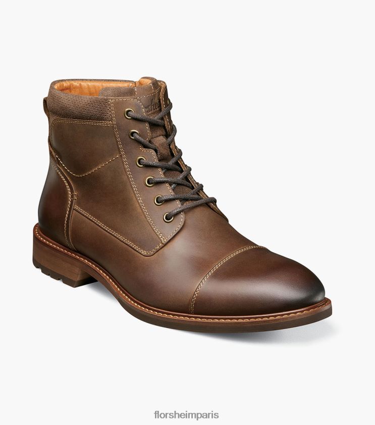 botte à lacets à bout droit chalet Florsheim Hommes TBZJJL72 chaussure ch marron
