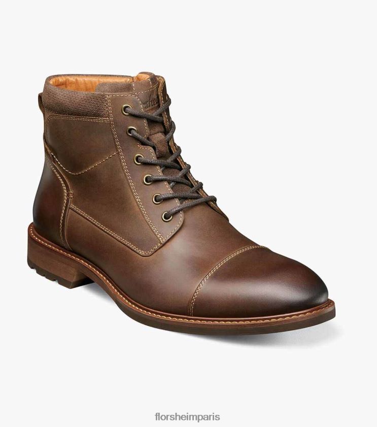 botte à lacets à bout droit lodge Florsheim Hommes TBZJJL225 chaussure ch marron