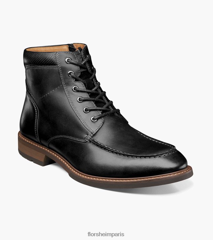 botte à lacets chalet moc toe Florsheim Hommes TBZJJL166 chaussure ch noir