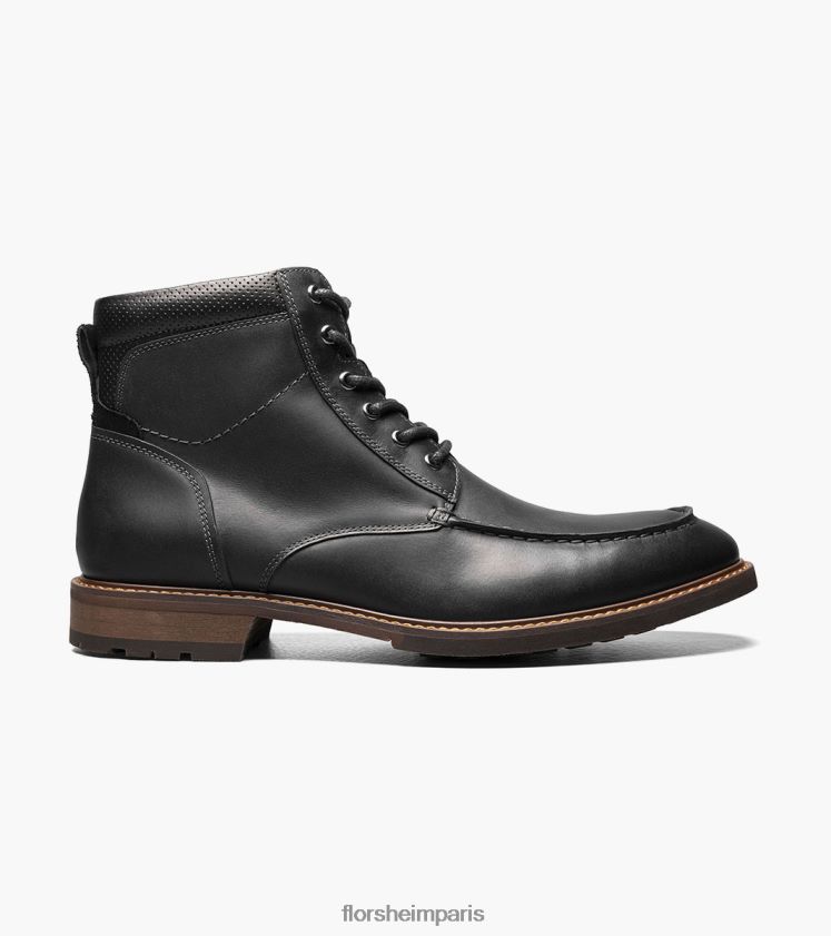 botte à lacets chalet moc toe Florsheim Hommes TBZJJL166 chaussure ch noir