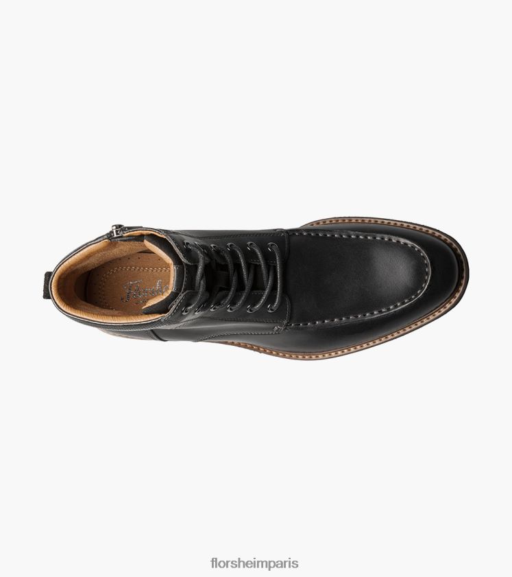 botte à lacets chalet moc toe Florsheim Hommes TBZJJL166 chaussure ch noir