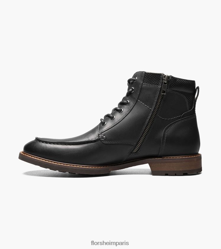botte à lacets chalet moc toe Florsheim Hommes TBZJJL166 chaussure ch noir