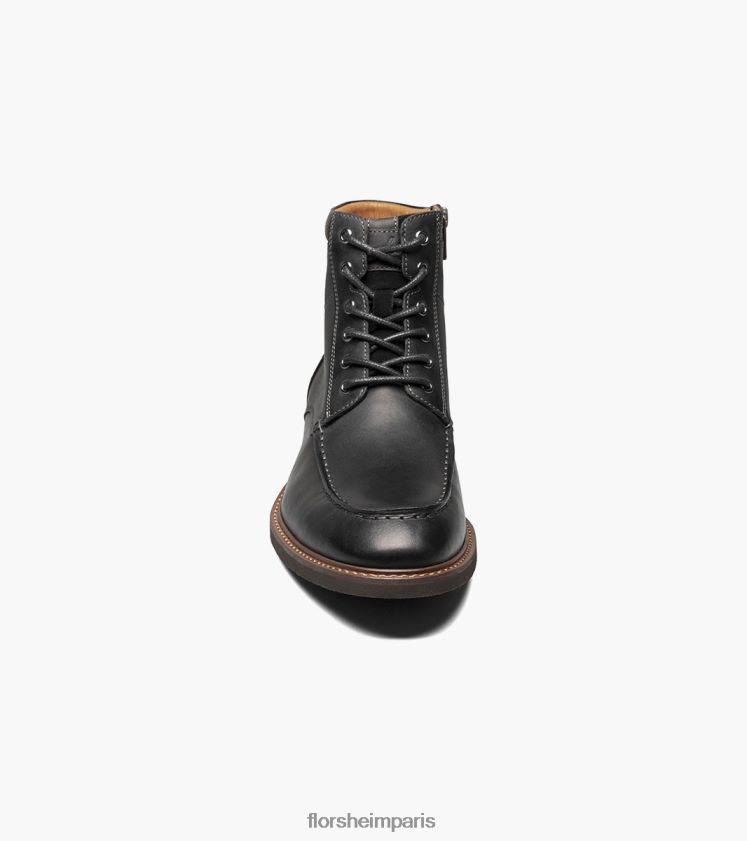 botte à lacets chalet moc toe Florsheim Hommes TBZJJL166 chaussure ch noir