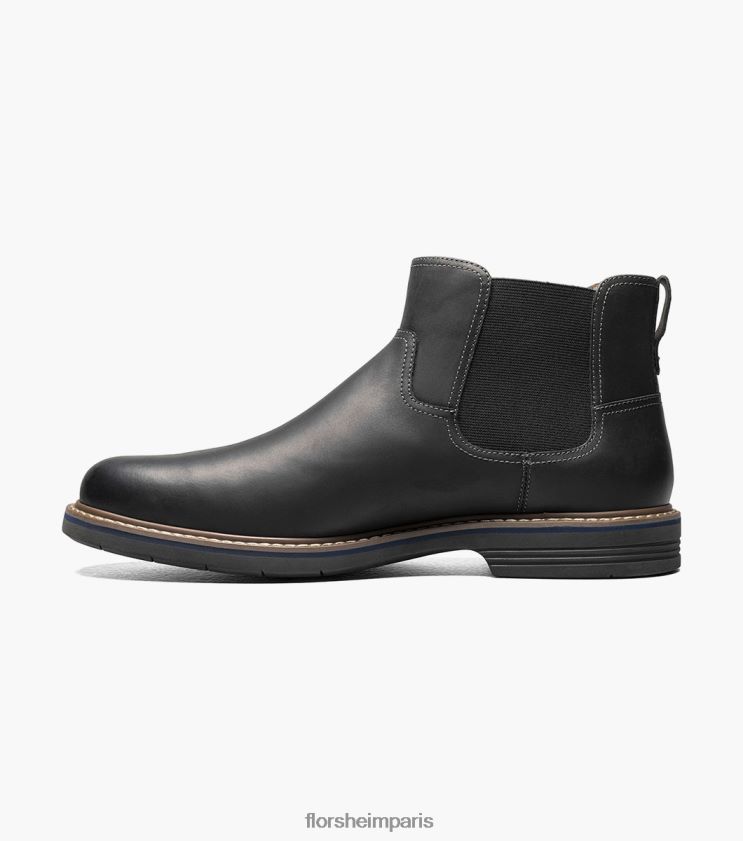 botte norwalk à bout uni Florsheim Hommes TBZJJL78 chaussure ch noir