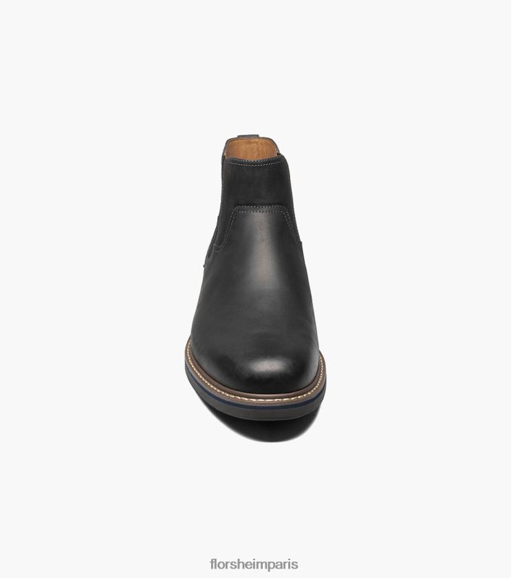botte norwalk à bout uni Florsheim Hommes TBZJJL78 chaussure ch noir