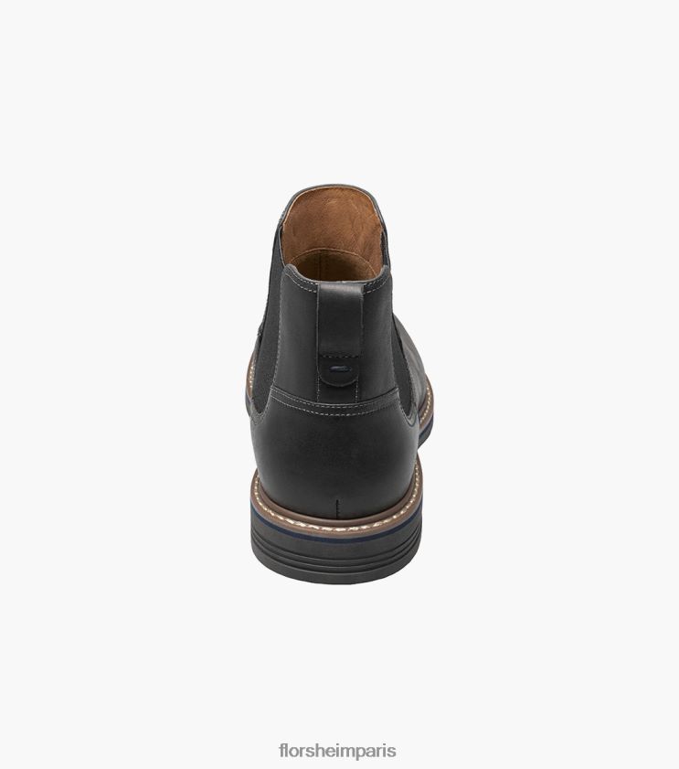 botte norwalk à bout uni Florsheim Hommes TBZJJL78 chaussure ch noir