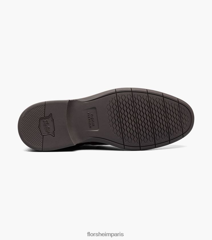botte norwalk à bout uni et zip latéral Florsheim Hommes TBZJJL59 chaussure ch marron