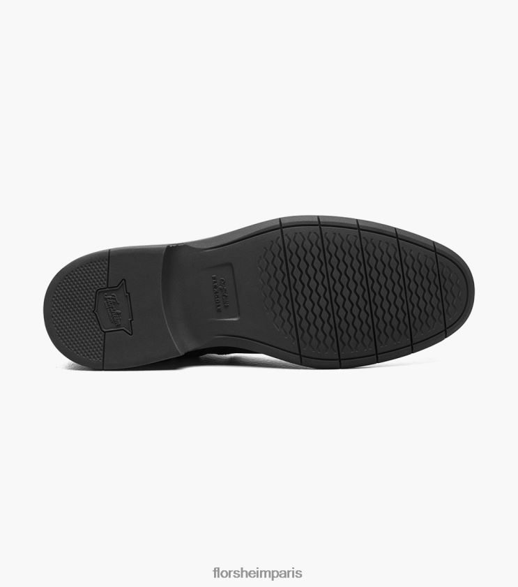 botte norwalk à bout uni et zip latéral Florsheim Hommes TBZJJL61 chaussure ch noir