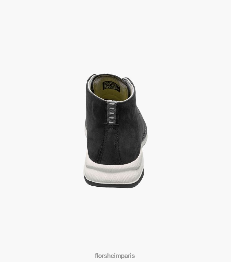 bottines chukka Frenzi à bout uni Florsheim Hommes TBZJJL32 chaussure nubuck noir