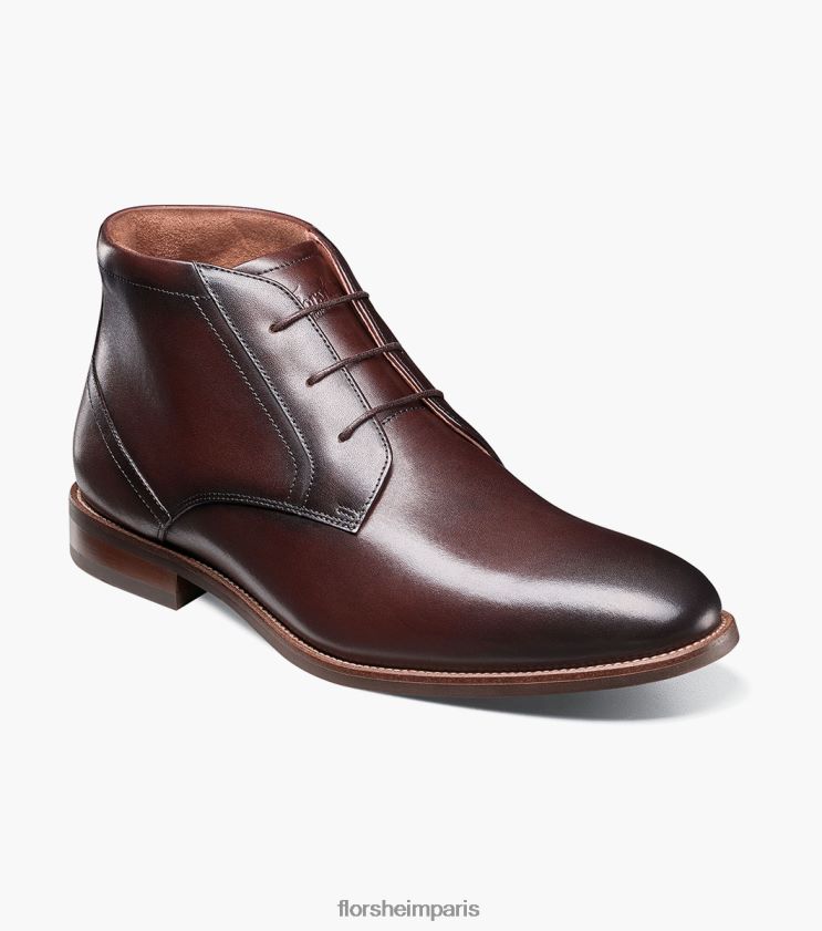 bottines chukka à bout uni rucci Florsheim Hommes TBZJJL58 chaussure brun
